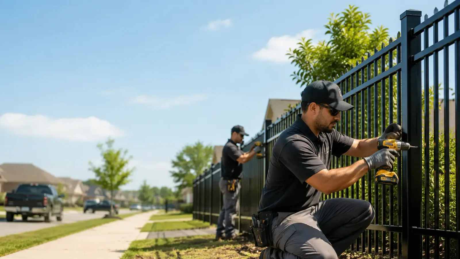 Metal Fence Installation in Clio, SC